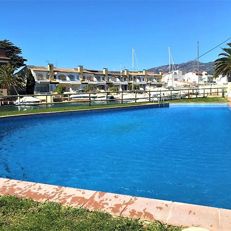 Apartamento En Roses Con Vistas Al Canal Y Piscina Eksteriør bilde