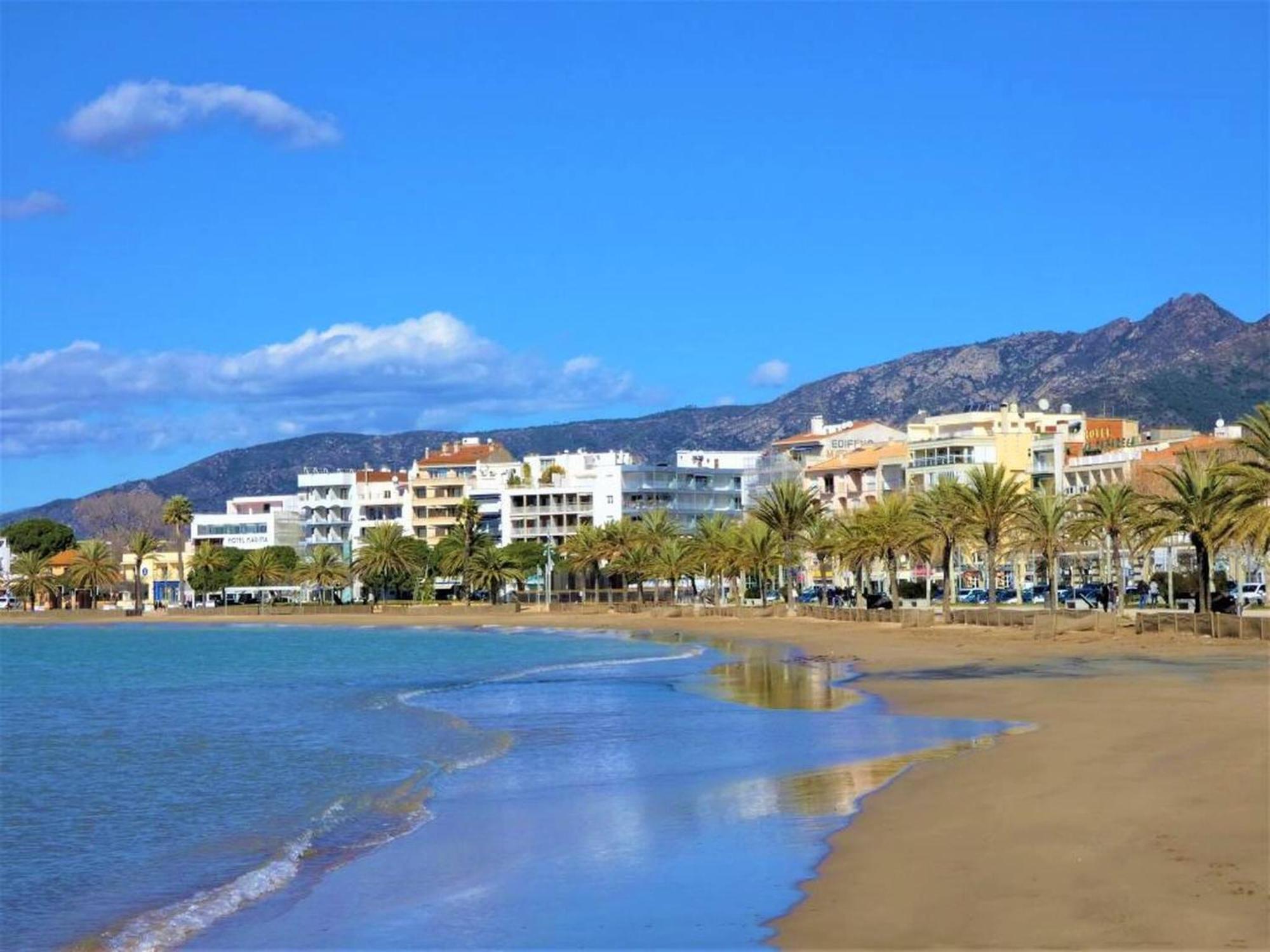 Apartamento En Roses Con Vistas Al Canal Y Piscina Eksteriør bilde