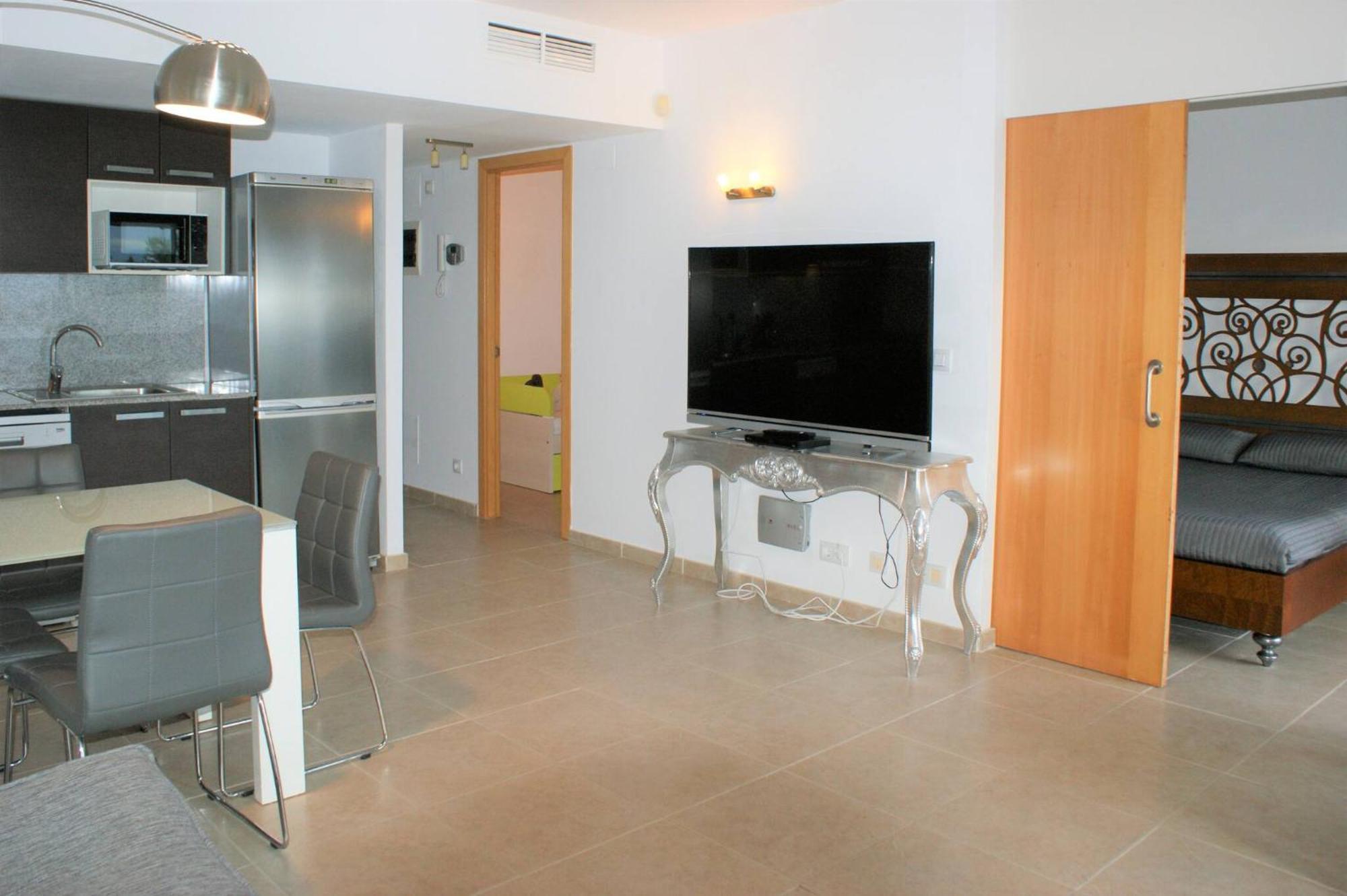 Apartamento En Roses Con Vistas Al Canal Y Piscina Eksteriør bilde